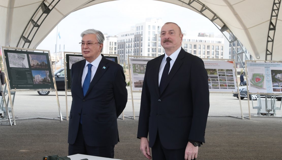 President Kassym-Jomart Tokayev views master plan of Fuzuli (PHOTO/VIDEO)