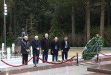 Представители парламента Грузии посетили могилу Гейдара Алиева и Шехидляр хиябаны (ФОТО)