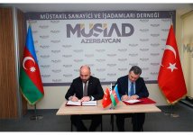 MÜSİAD Azərbaycan və "Türk Dünyası" (Turkic.World) media platforması tərəfdaşlıq memorandumu imzalayıb (FOTO/VİDEO)