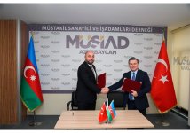 MÜSİAD Azərbaycan və "Türk Dünyası" (Turkic.World) media platforması tərəfdaşlıq memorandumu imzalayıb (FOTO/VİDEO)