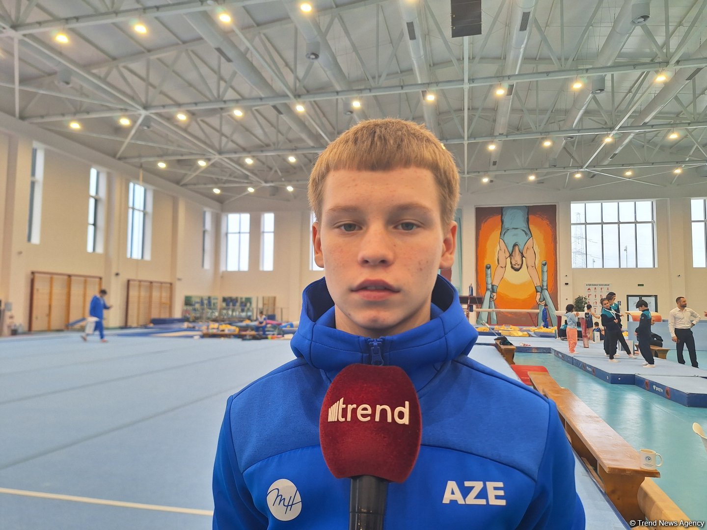Intensively preparing for European Championship in Portugal - Azerbaijani gymnast
