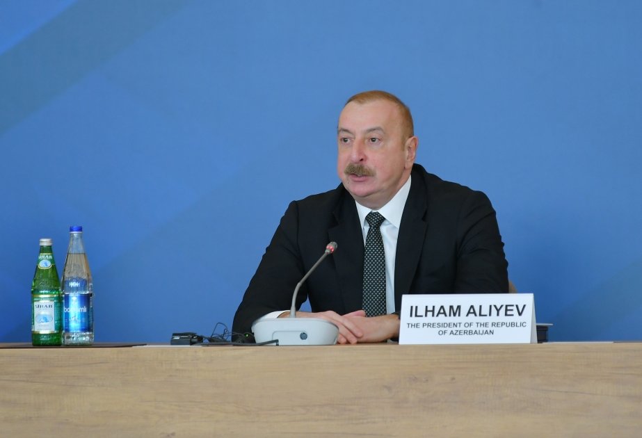 Президент Ильхам Алиев: Восстановление территориальной целостности и суверенитета Азербайджана будет иметь положительные последствия для разрешения конфликтов