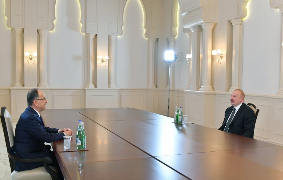 Президент Ильхам Алиев встретился с Президентом Албании (ВИДЕО/ФОТО)