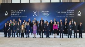 President Ilham Aliyev attends XI Global Baku Forum (PHOTO/VIDEO)