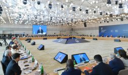 President Ilham Aliyev attends XI Global Baku Forum (PHOTO/VIDEO)