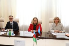Azerbaijani Health Minister meets WHO staff tied to COP29 negotiating group (PHOTO)