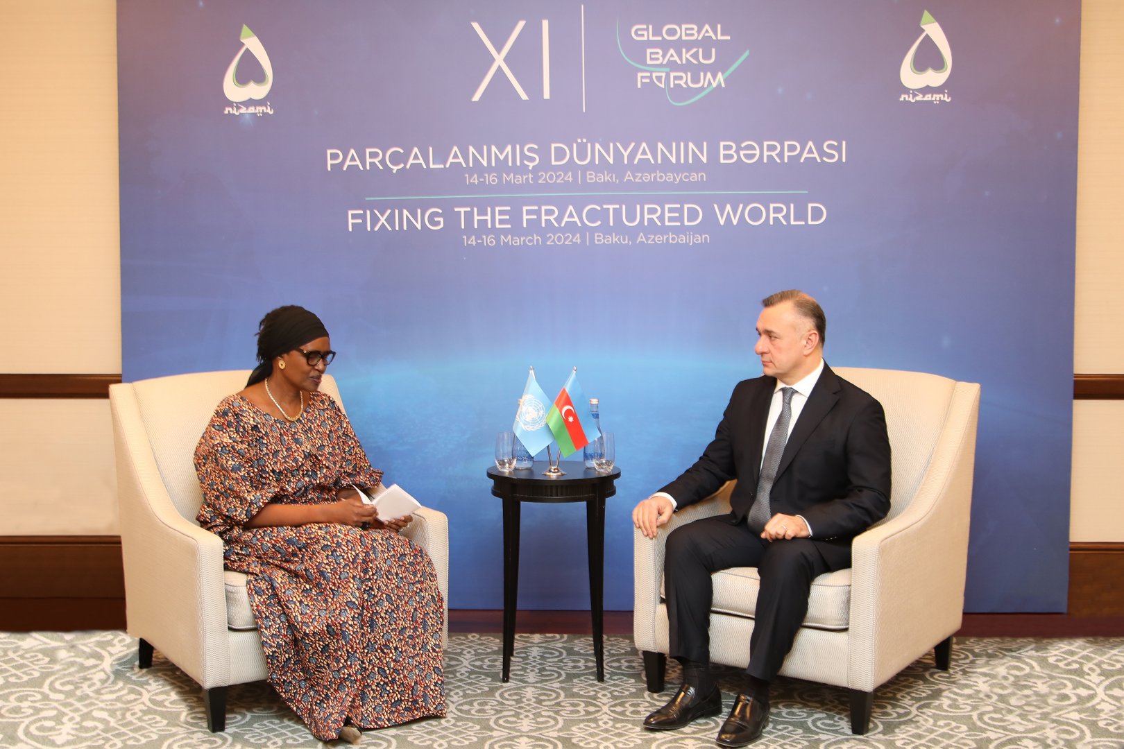 Министр здравоохранения Азербайджана встретился с заместителем Генсека ООН (ФОТО)