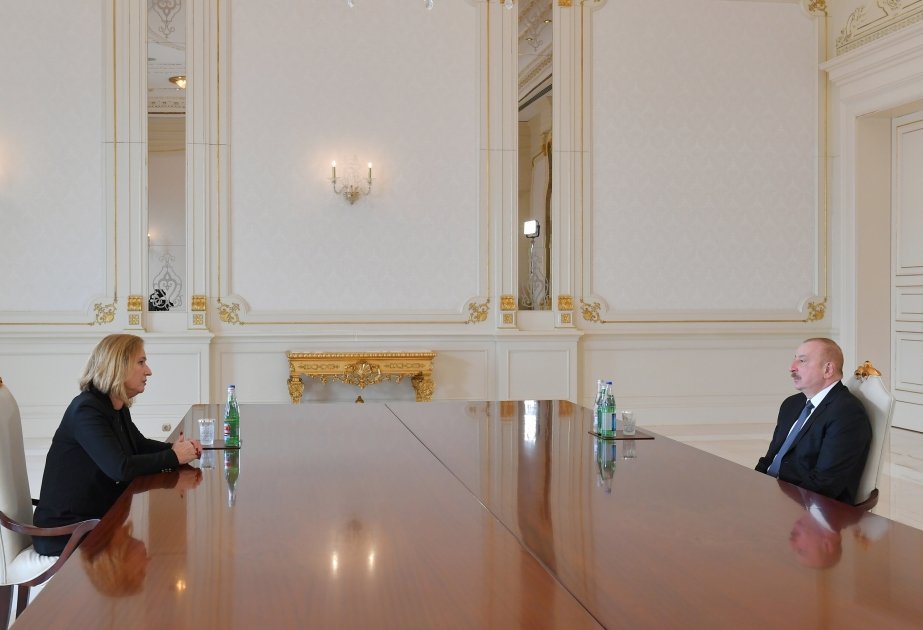 Президент Ильхам Алиев принял бывшего министра иностранных дел Израиля (ВИДЕО)