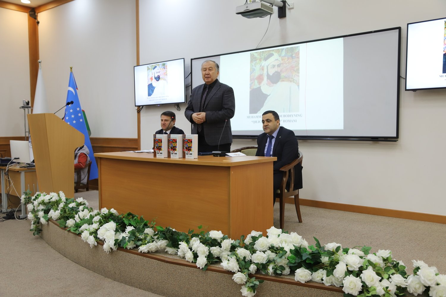 В Ташкенте торжественно презентован роман М.С. Ордубади "Меч и перо" на узбекском языке (ФОТО)