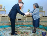 Azerbaijan's ambassador submits credentials to Ethiopia's president (PHOTO)