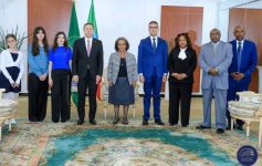 Посол Азербайджана вручил верительные грамоты президенту Эфиопии (ФОТО)