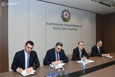 Azerbaijani FM discusses regional situation with Georgian counterpart (PHOTO)