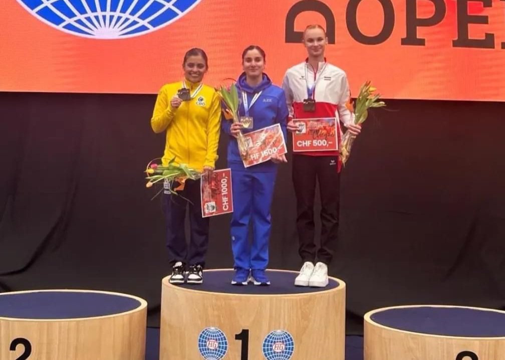 Azerbaijani gymnast wins gold medal at World Cup in Netherlands