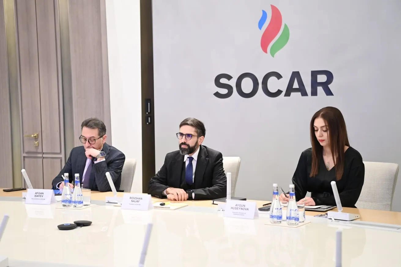 SOCAR-ın prezidenti Dünya İqtisadi Forumunun nümayəndələri ilə görüşüb (FOTO)