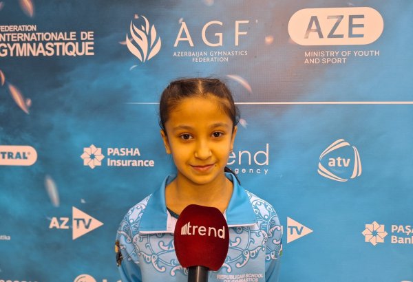 Национальная арена гимнастики в Баку великолепная – спортсменка из Узбекистана