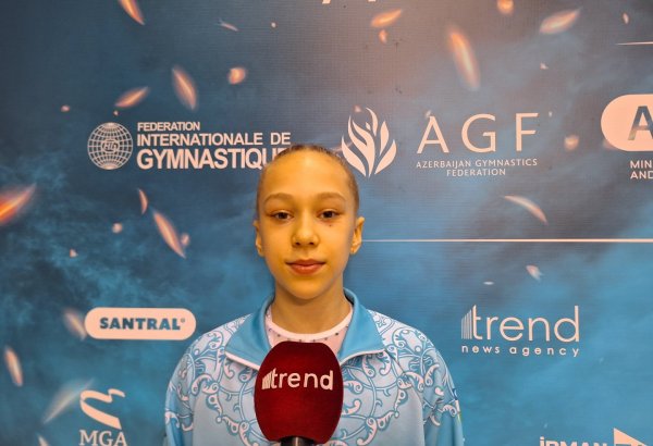 Международный турнир "AGF Trophy" в Баку организован на высоком уровне – гимнастка из Узбекистана