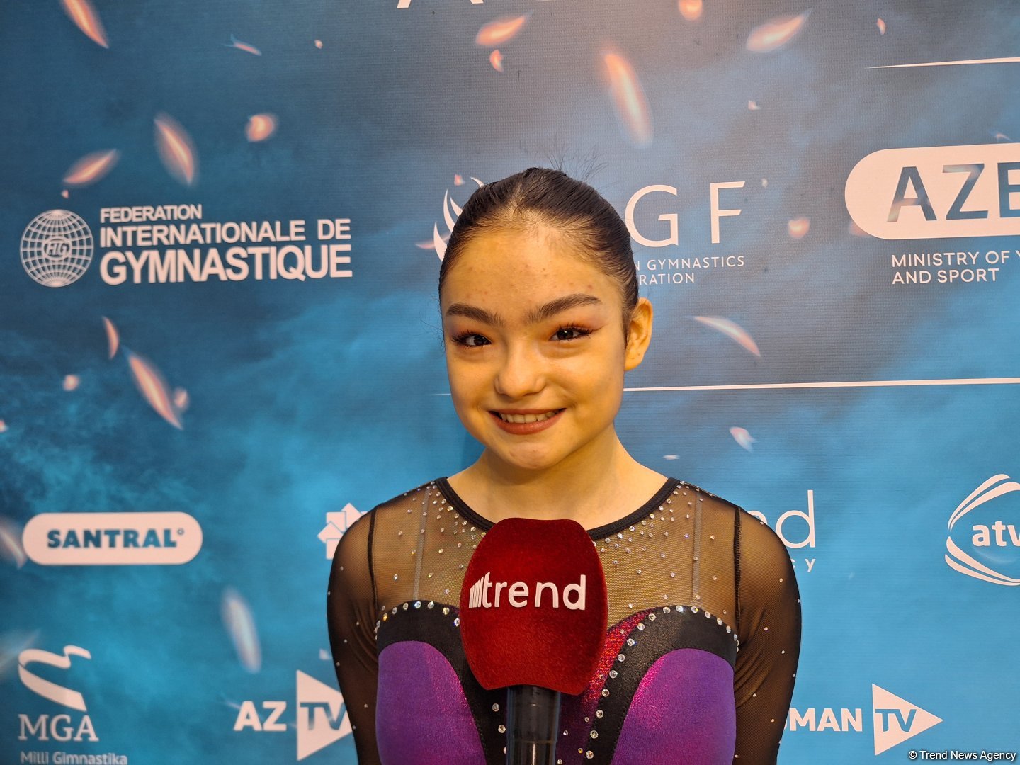 Uzbek gymnast amazed with AGF Trophy International Tournament in Baku