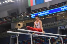 Azerbaijani gymnasts compete for medals on AGF Trophy final day in Baku (PHOTO)