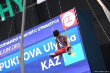 Azerbaijani gymnasts compete for medals on AGF Trophy final day in Baku (PHOTO)