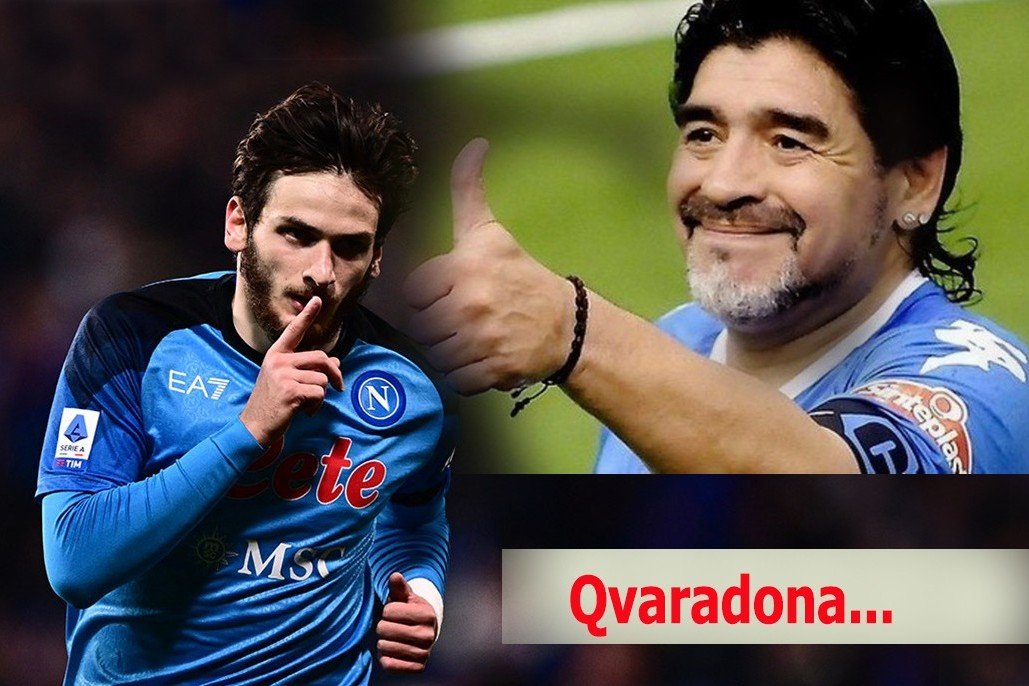 O, Neapolun tanrısıdır - Maradona ilə müqayisə edilən "Qvaradona"