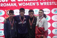 Güləşçilərimiz “Çempionlar” turnirində 10 medal qazanıblar (FOTO)