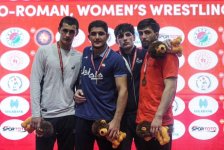 Азербайджанские борцы завоевали 10 медалей на турнире "Чемпионы" (ФОТО)