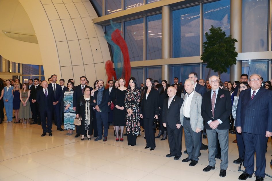 First VP Mehriban Aliyeva and Assistant to President of Uzbekistan Saida Mirziyoyeva attend opening ceremony of “Heritage in Stitches: A Journey Through Embroidery and Sewing Traditions of Uzbekistan” exhibition at Heydar Aliyev Center (PHOTO/VIDEO)