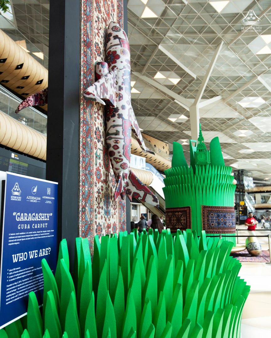 Магия Новруза в Бакинском аэропорту: ковры, самолеты и национальные ценности (ФОТО)