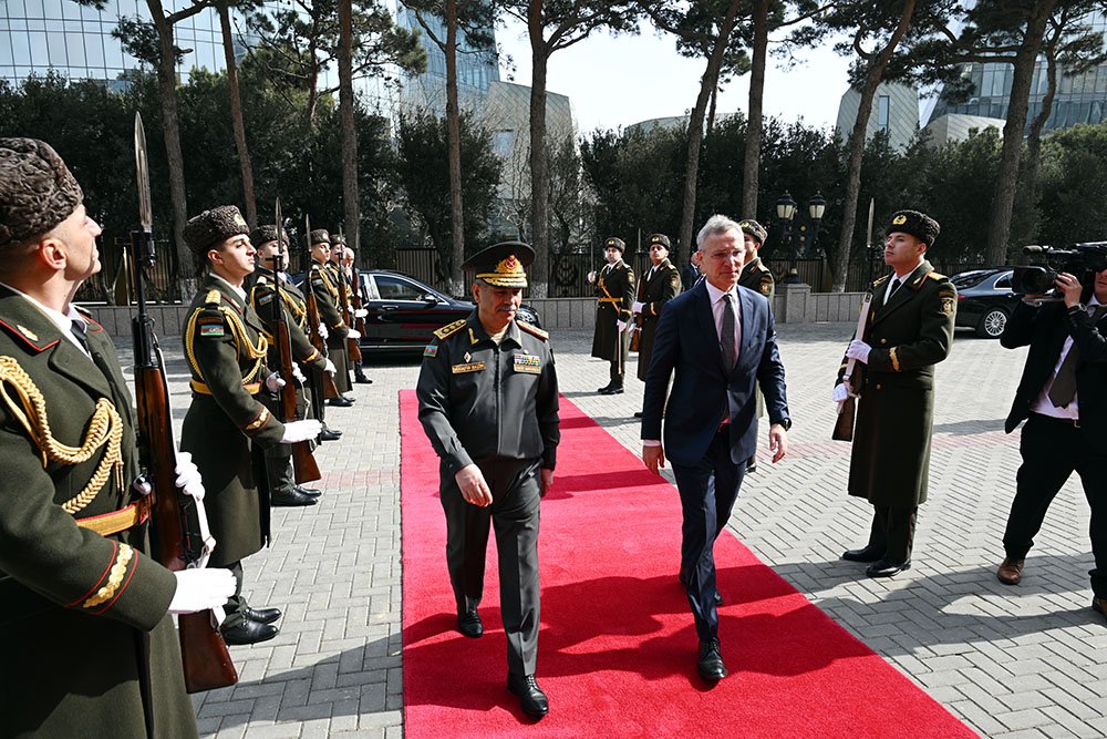Закир Гасанов встретился с генеральным секретарем НАТО (ВИДЕО)