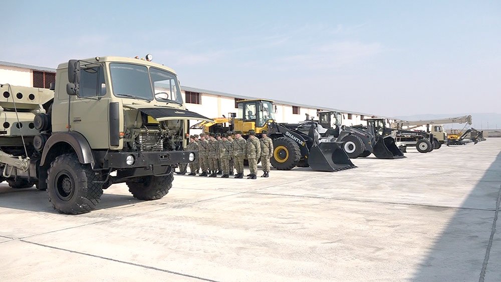 Engineering support units keep upgrading - Azerbaijani Defense Ministry (PHOTO/VIDEO)