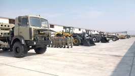 Engineering support units keep upgrading - Azerbaijani Defense Ministry (PHOTO/VIDEO)