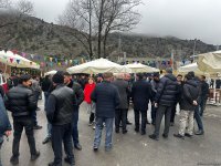 Laçında 32 ildən sonra Torpaq çərşənbəsinin tonqalı qalanıb (FOTO/VİDEO) (YENİLƏNİB)