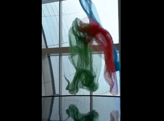 Heydar Aliyev Center to present "Air Fountain - Dance of kalagayis" by Daniel Wurtzel (VIDEO)