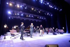 Гянджинская филармония с большим успехом провела вечер джаза Эмиля Афрасияба (ФОТО)