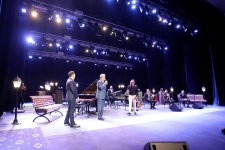 Gəncə Dövlət Filarmoniyasında izdihamla keçən "Caz axşamı" (FOTO)