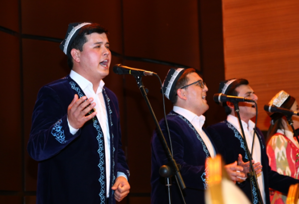 В Баку состоялся концерт азербайджанских и узбекских исполнителей мугама (ФОТО)