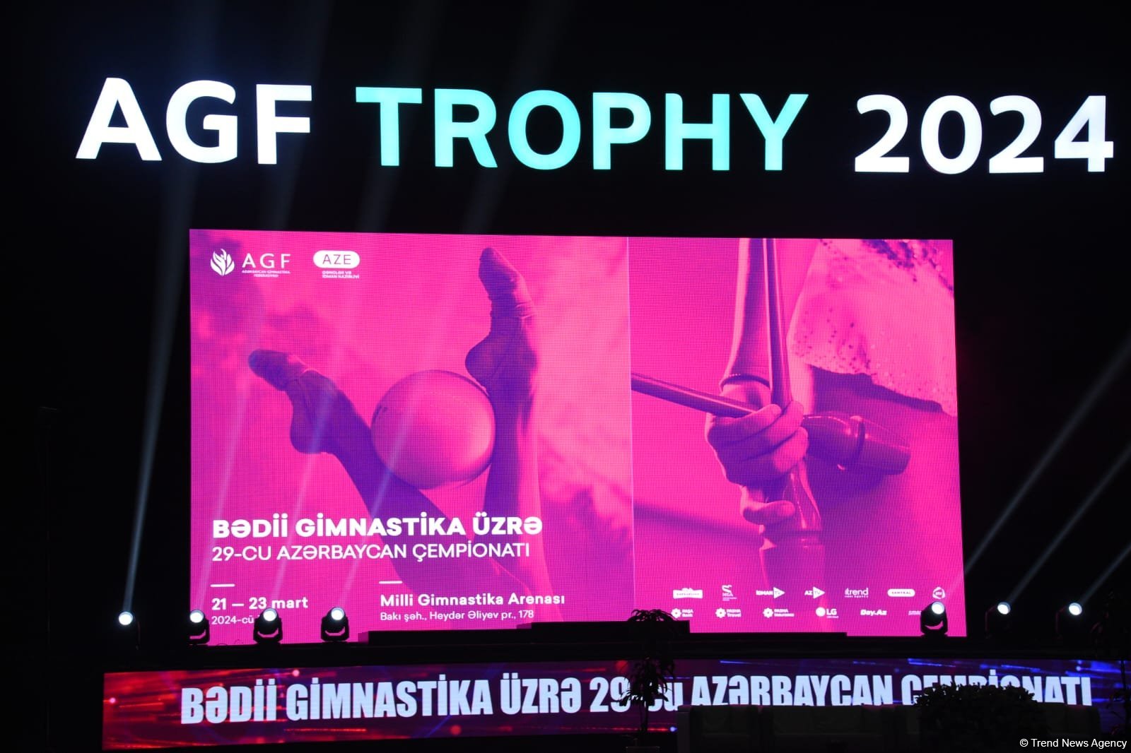 Определились победительницы 29-го чемпионата Азербайджана по художественной гимнастике в возрастной категории "взрослые"