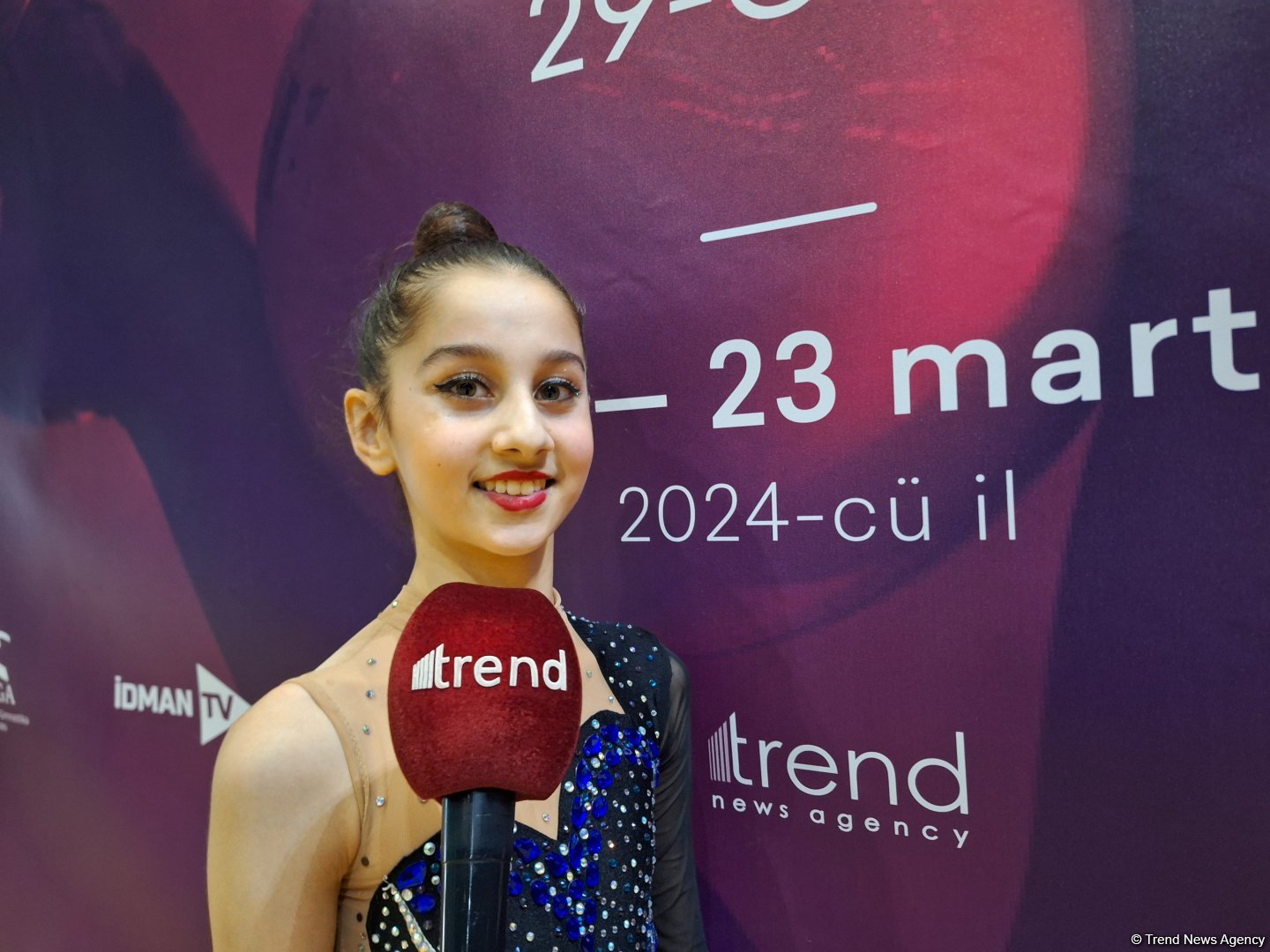 Azerbaijan Rhythmic Gymnastics Championship's entrant satisfied with her performance