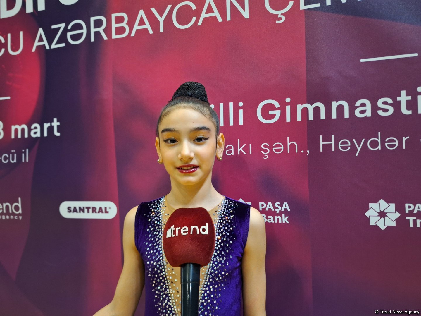 Azerbaijan Rhythmic Gymnastics Championship's entrant proves good