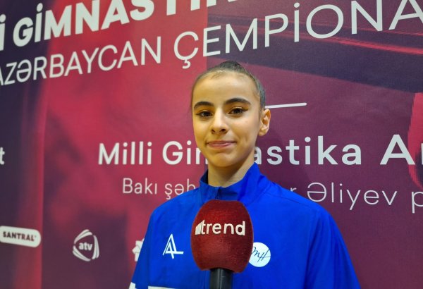 Медаль в индивидуальном многоборье очень меня вдохновила – призер чемпионата Азербайджана по художественной гимнастике