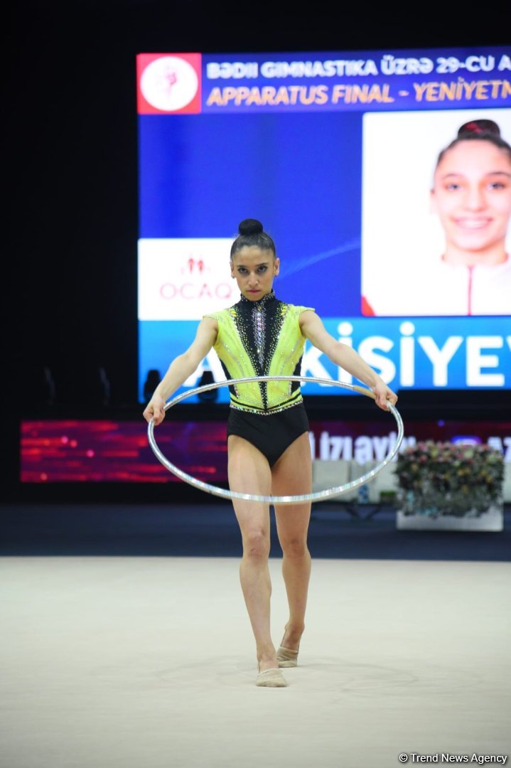 Baku hosts final day of 29th Azerbaijan Championship in Rhythmic Gymnastics (PHOTO)