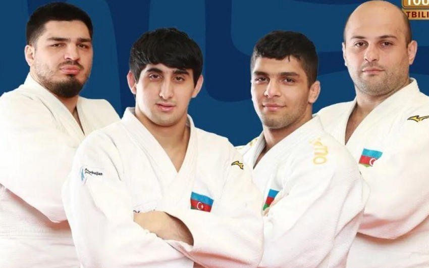 Азербайджанские дзюдоисты завоевали 4 медали на турнире "Большого шлема"
