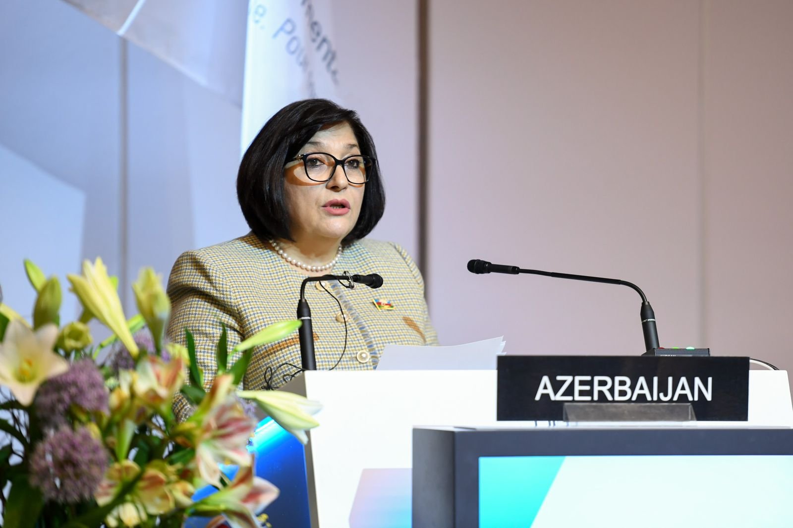 Сахиба Гафарова выступила на 148-й ассамблее Межпарламентского союза (ФОТО)