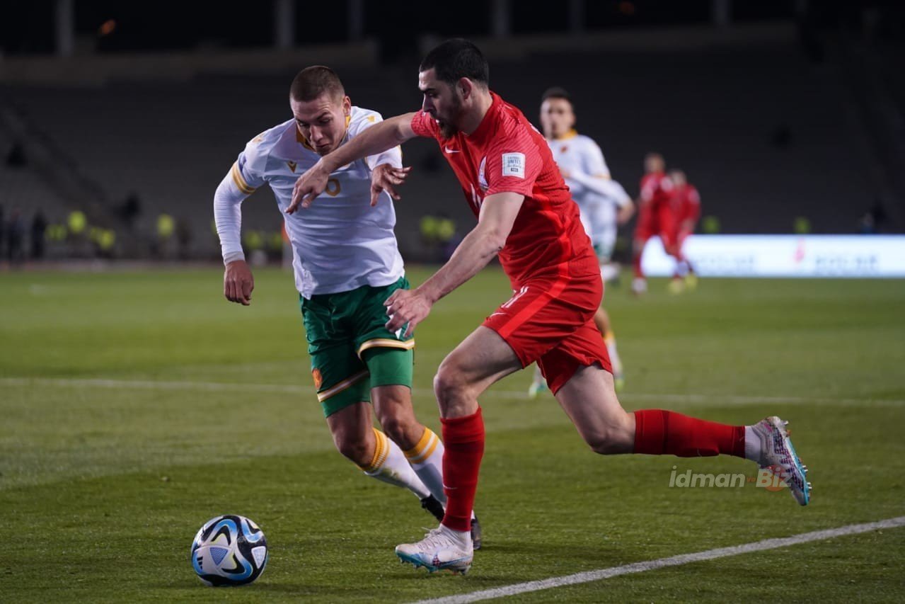 Два гола в матче Азербайджан - Болгария (ВИДЕО)