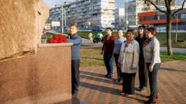 В Киеве почтили память азербайджанского поэта Самеда Вургуна (ФОТО)