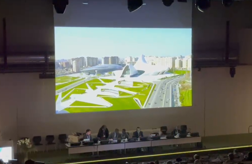 В Женеве представлена презентация Азербайджана в качестве страны-хозяйки СОР29 (ВИДЕО)