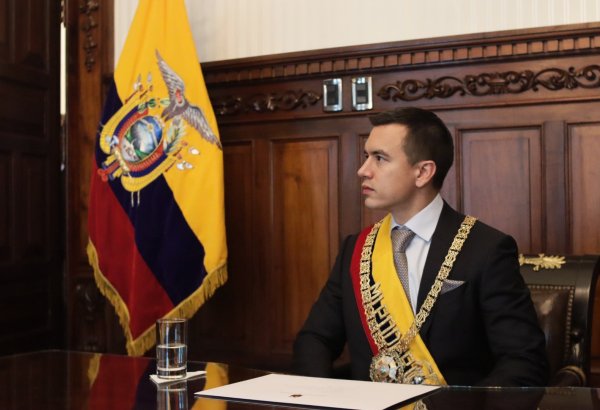 President of Ecuador congratulates President Ilham Aliyev