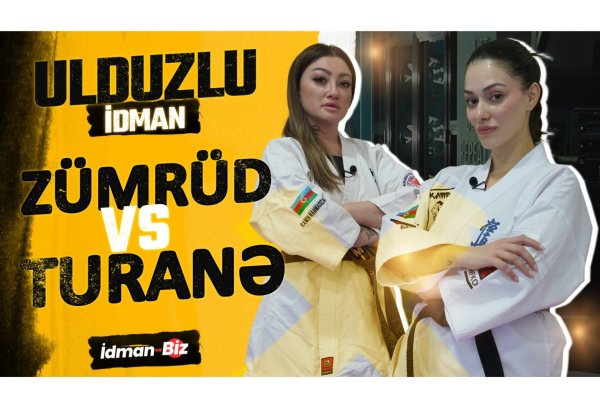 Azerbaijani TV presenter takes on physical challenges on Ulduzlu Idman project (VIDEO)