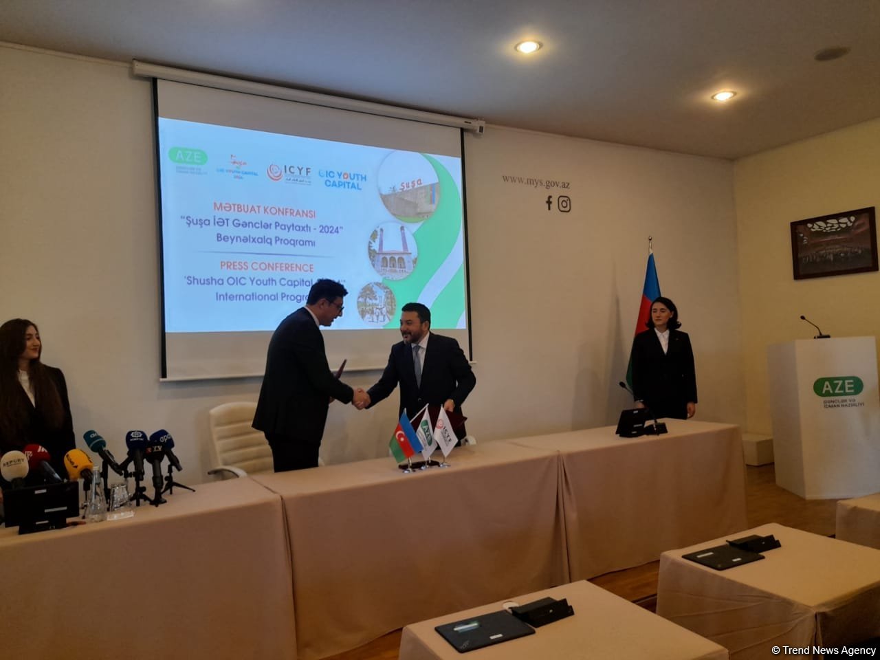Azerbaijan's Ministry and Islamic Cooperation Youth Forum sign protocol (PHOTO)