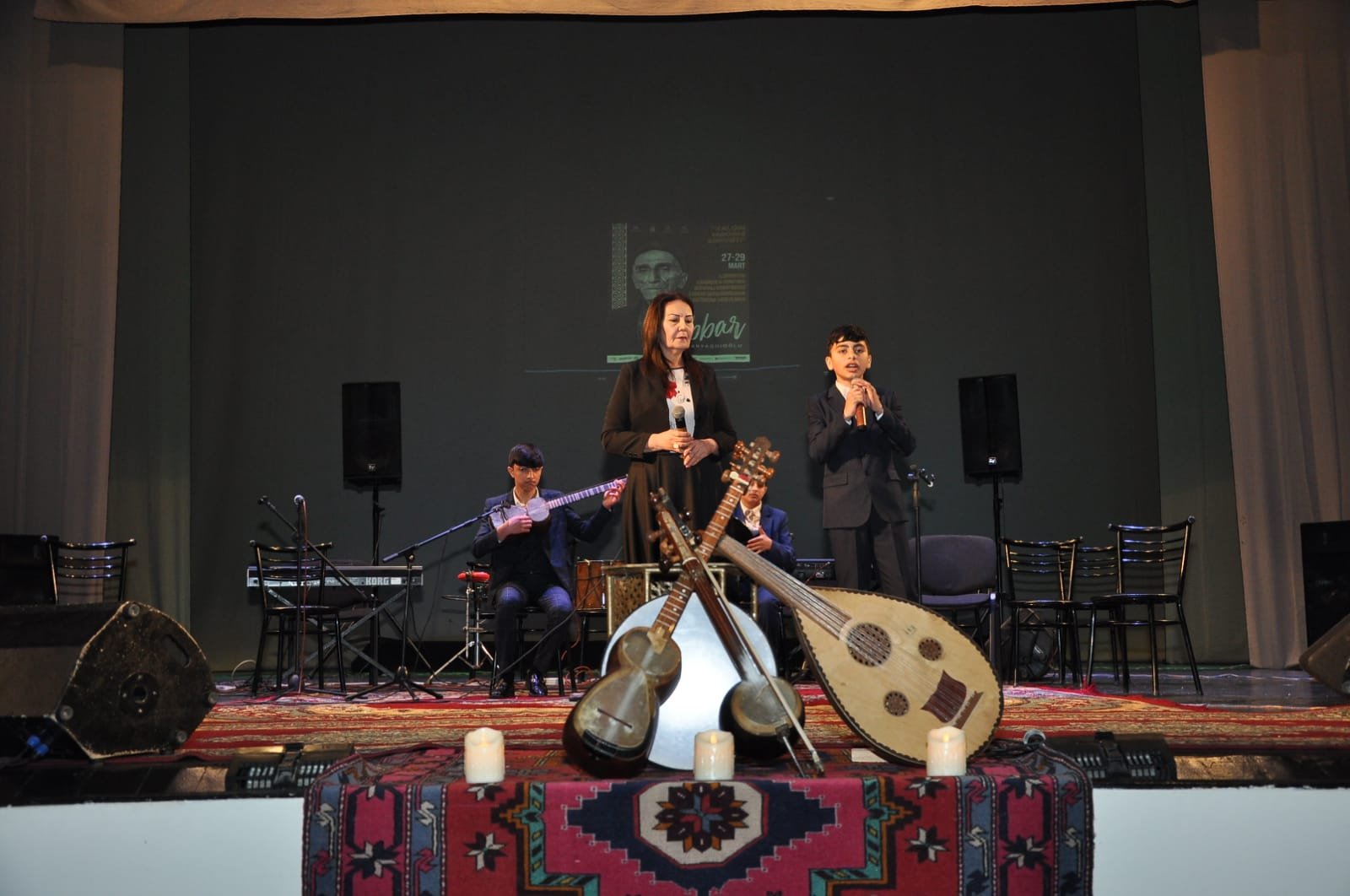 В Мингячевире представлен проект "Культурное достояние народа" в честь легендарного  Джаббара Гаръягдыоглу (ФОТО)